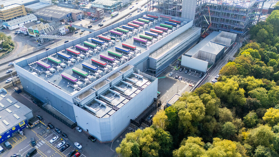 Pure DC (Pure Data Centres Group) Brent Cross data centre campus building 1