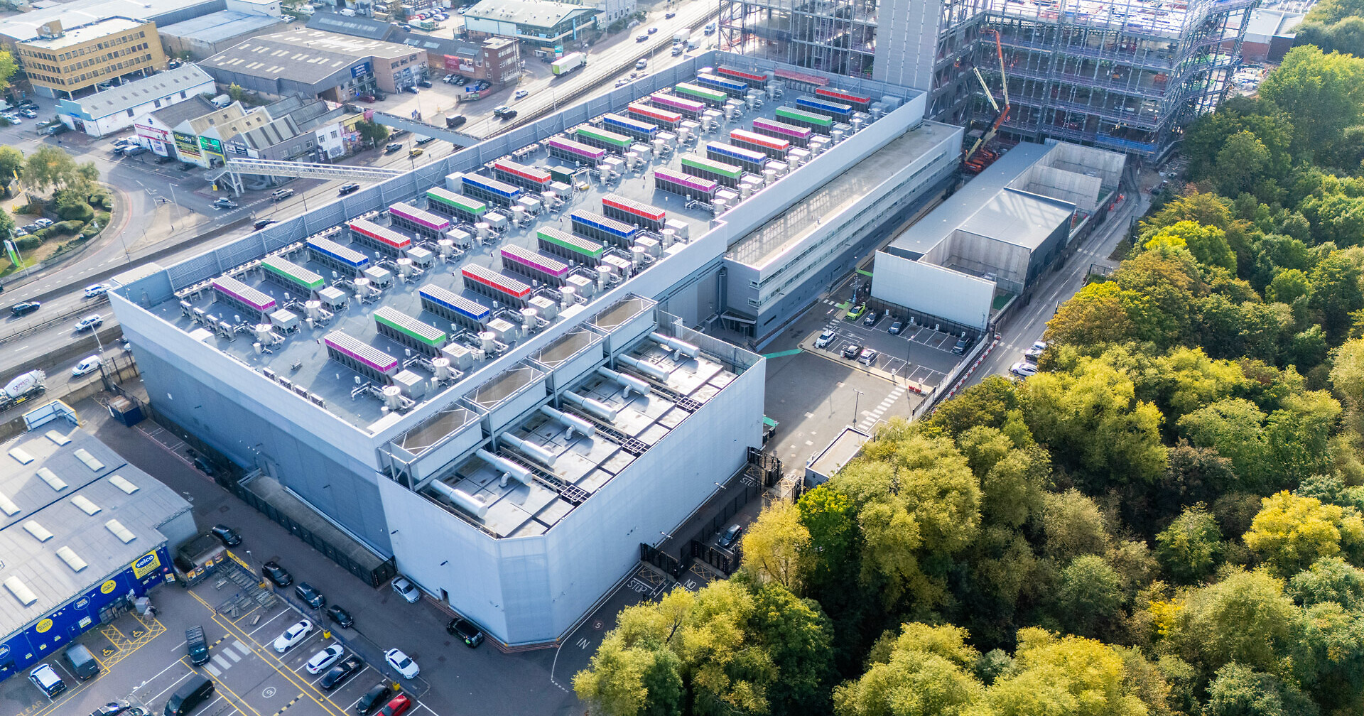 Pure DC (Pure Data Centres Group) Brent Cross data centre campus building 1