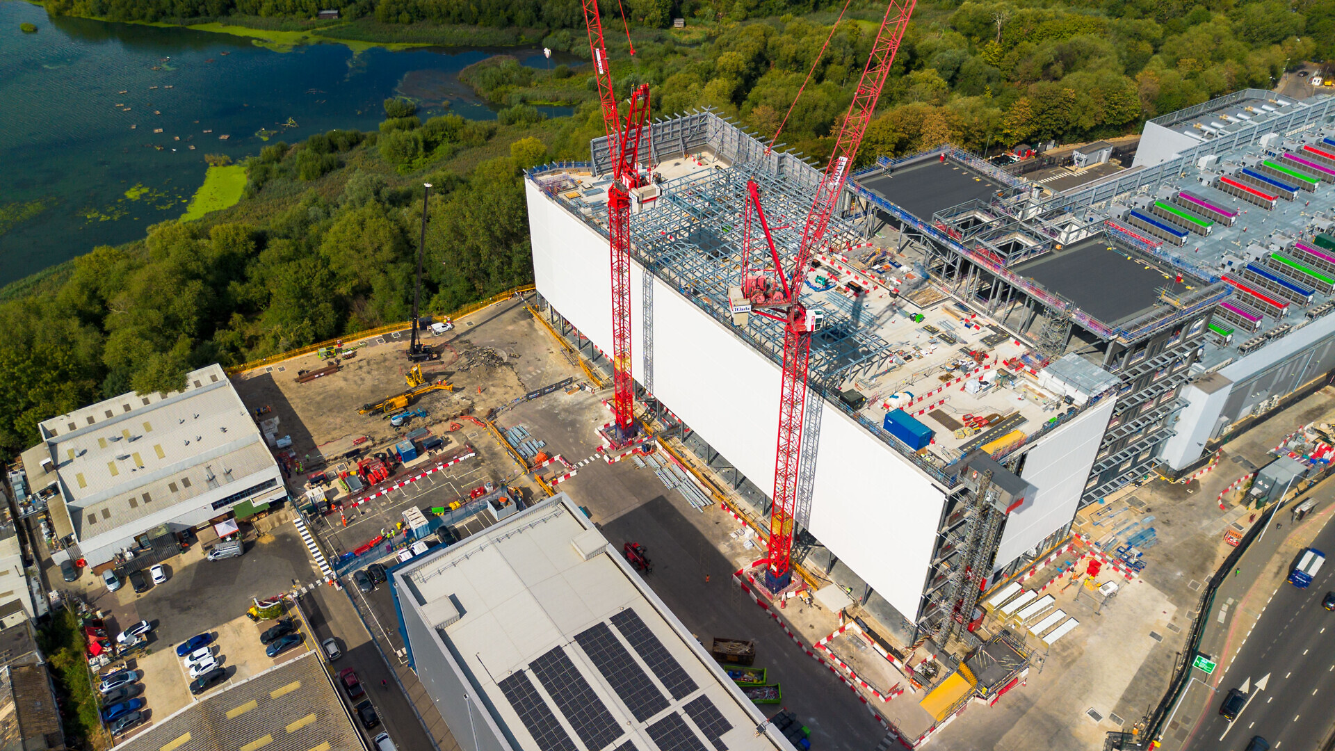 Construction of Pure DC's Brent Cross Campus LON01, B2